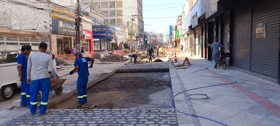 Obras da Independência Consórcio finaliza etapas nas três quadras da